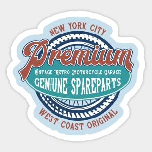 Premium Genuine Spareparts Sticker